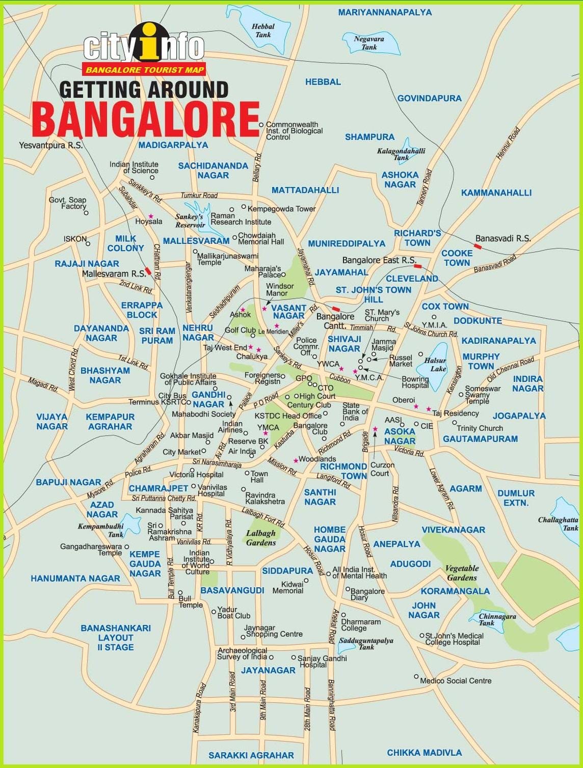 kartta Bangalore