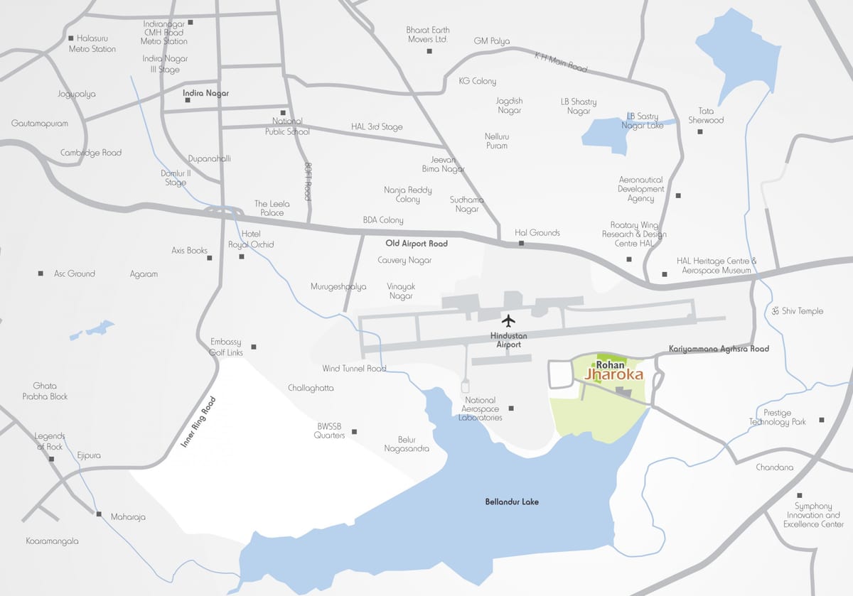Bellandur kartta Bangalore