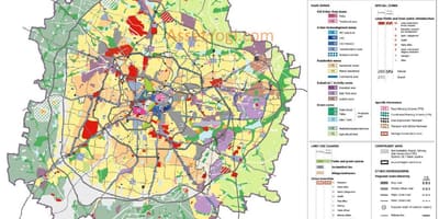 Maankäyttö-kartta Bangalore
