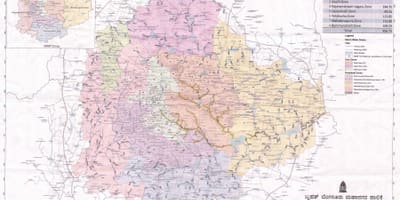Kartta BBMP rajakaluve