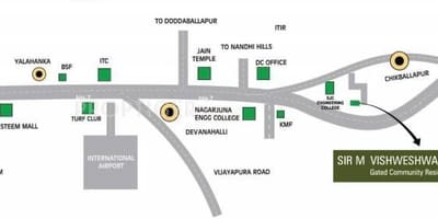 Vishweshwaraya layout kartta
